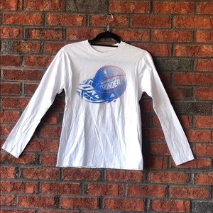 Adidas NBA Oklahoma City Thunder Long Sleeve Tee